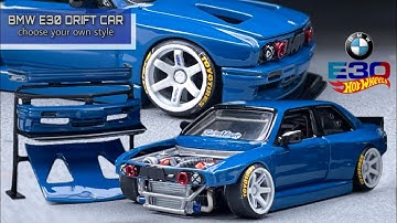 BMW E30 DRIFT CAR HOT WHEELS CUSTOM