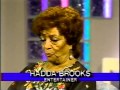 Thelma Carpenter, Hadda Brooks, Joe Franklin Show, 1989, Part 2