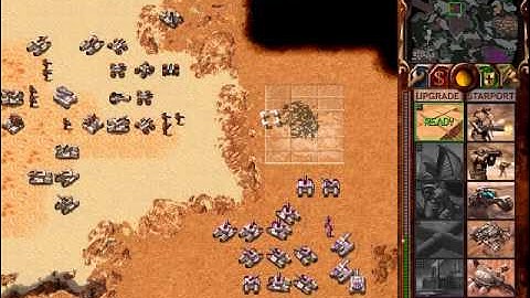 Dune 2000 3v3 - Feda(H), kipper17(A), cherif(A) vs wyq(H), staszek(O), Ayman(H) [CnCNet 5]