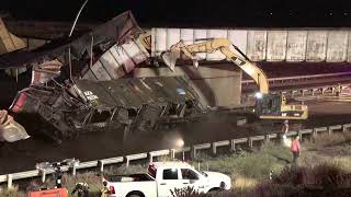 Semi-truck driver dies due to coal train derailment