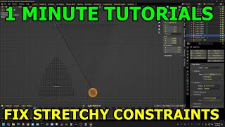 Fix Stretchy Rigid Body Constraints   1 Minute Tutorials by Blender Rookie 123 views 1 month ago 59 seconds