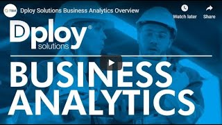 Dploy Solutions Business Analytics