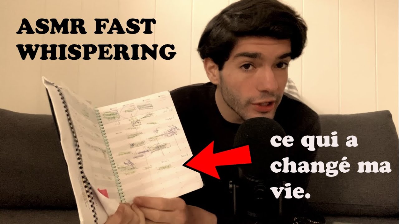 FRENCH ASMR 💤 Fast Whispering ✨ Ces petites habitudes qui ont changé ma vie 🏆