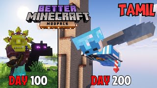 I Survived 200 Days in Better Minecraft Modpack! and Here’s What Happened | CBE_Ghoul[Tamil]