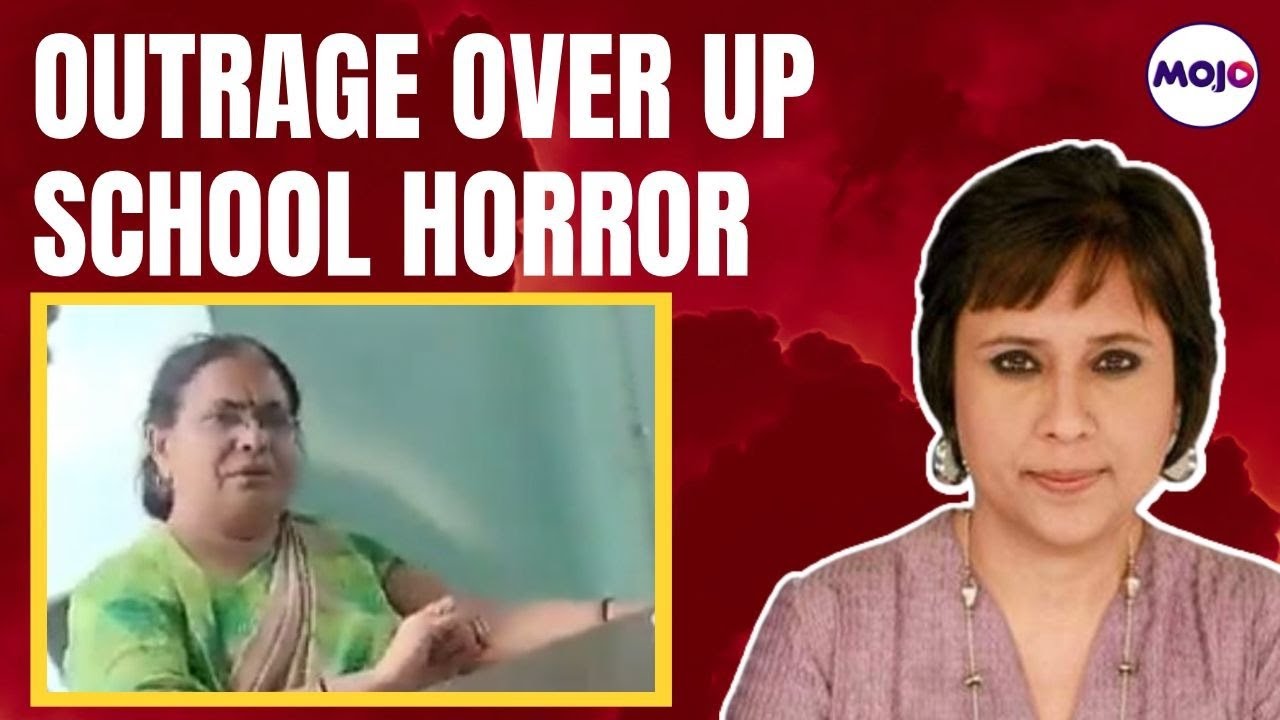 UP Viral Video l On Camera, Teacher Tripta Tyagi Gets 8 year old Muslim Child Slapped By Classmates