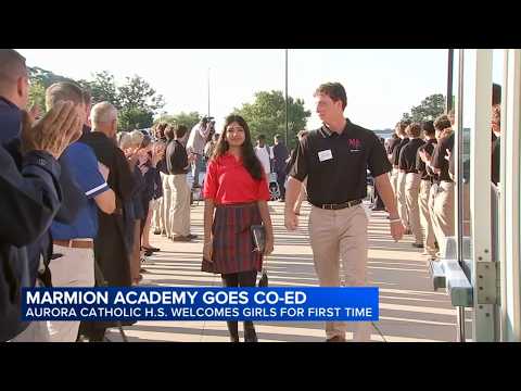 Marmion Academy welcomes girls for first time