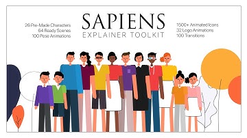 Sapiens Explainer Toolkit (After Effects Template)