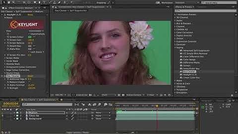 How to fix faulty green screen footage | Adobe After Effects CC tutorials