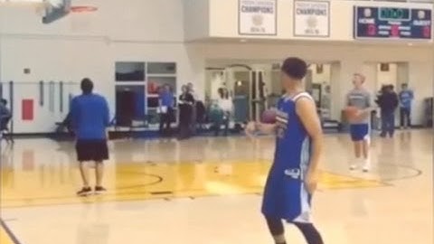 Steph Curry Makes 77 3 Point Shots IN A ROW While Kevin Durant Goes CRAZY!!