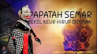 Wayang Golek Papatah Semar Bekel Hirup Di Dunia, Dalang Ki Asep Sunandar Sunarya 