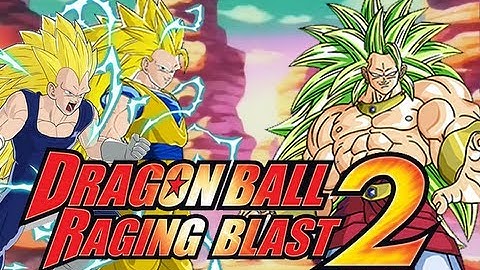 DragonBall Raging Blast 2: SSJ3 Broly VS SSJ3 Goku & SSJ3 Vegeta (Live Commentary)