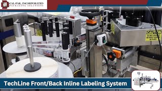 TechLine Front/Back Inline Labeler