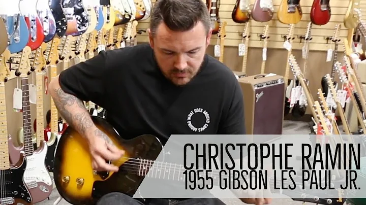 Christophe Ramin playing a 1955 Gibson Les Paul Jr...