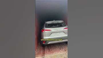 Exporting automobiles to Central Asia, continuing container loading and shipment