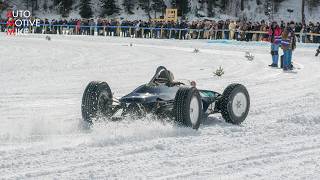 1963 Lotus-Brm 24 P1 Having Fun On A Frozen Lake