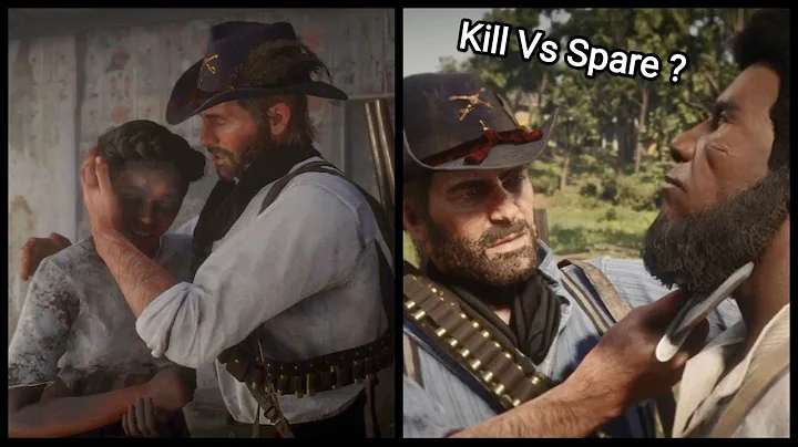 What Happens If Arthur Spare Or Kill Tilly's Kidnapper Anthony Foreman - Red Dead Redemption 2