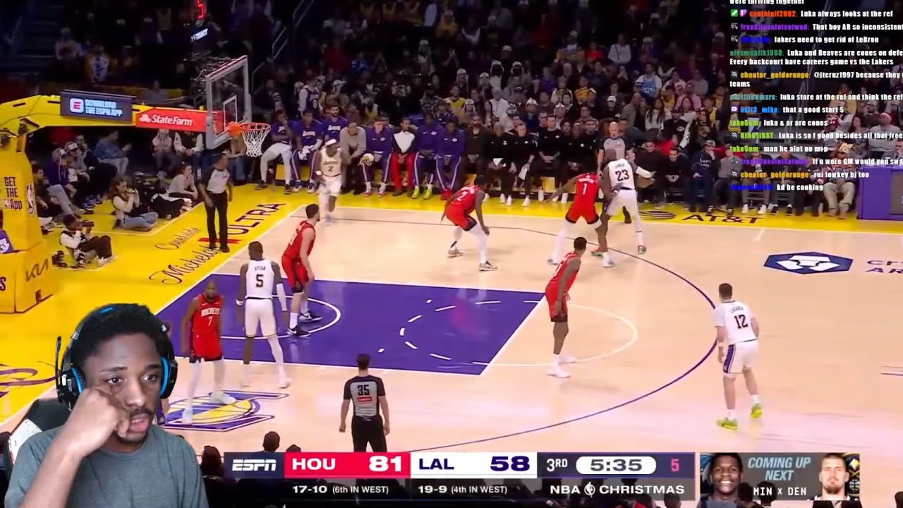 REACTING TO Los Angeles Lakers vs Houston Rockets Full Game Highlights ...