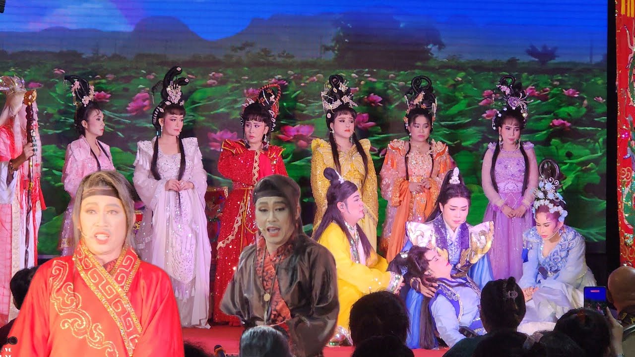 Tại Chùa Ông Biên Hòa Đồng Nai - Đoàn Hát Huỳnh Long Về Hát Hay Quá #tancotandu