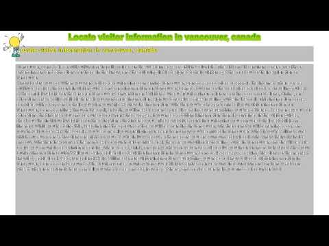 how-to-:-locate-visitor-information-in-vancouver,-canada