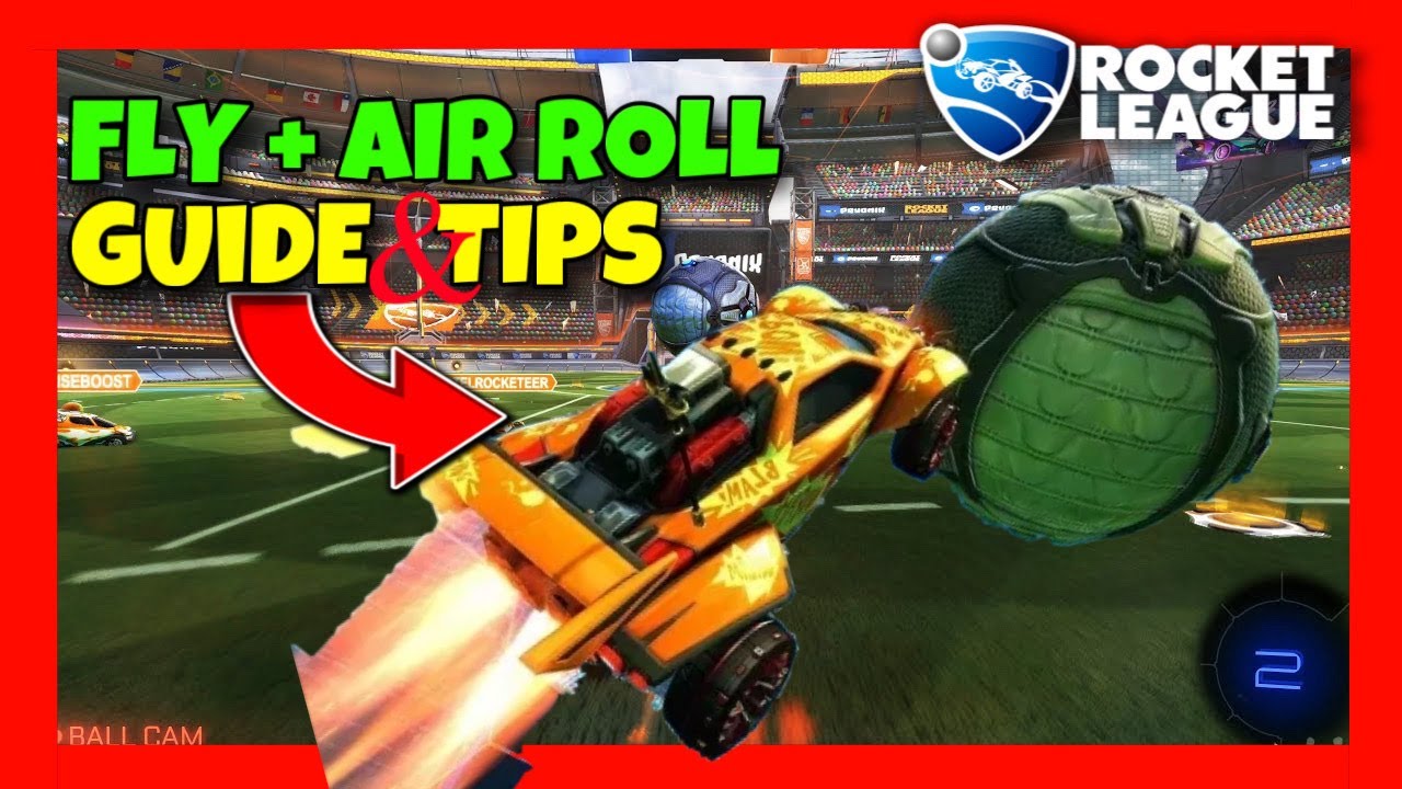 rocket league air roll combos
