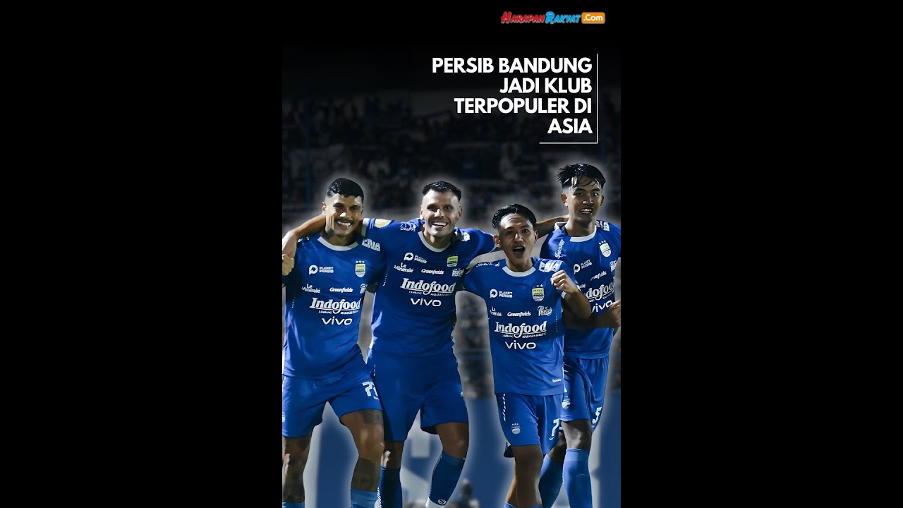 Selamat! Persib Bandung Jadi Klub Sepak Bola Indonesia Terpopuler di ...