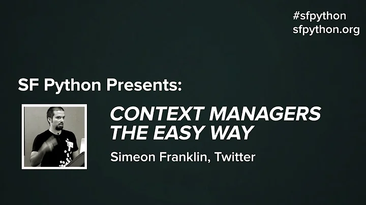 Context Managers the Easy Way