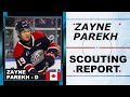 Zayne parekh highlights  2024 nhl draft