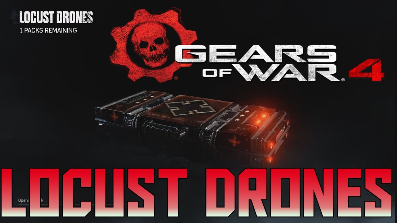 Gears of War 4 Locust Drones Pack Opening YouTube