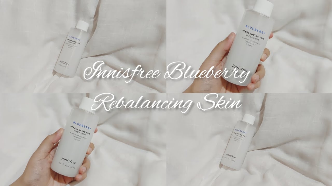 THE BEST TONER EVER!!! Innisfree Blueberry Rebalancing Skin Toner