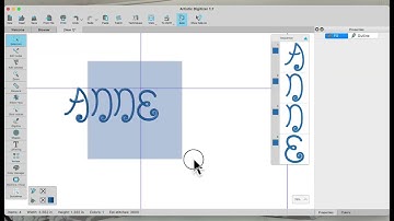Artistic Digitizer Basics: Editing Text and Fonts