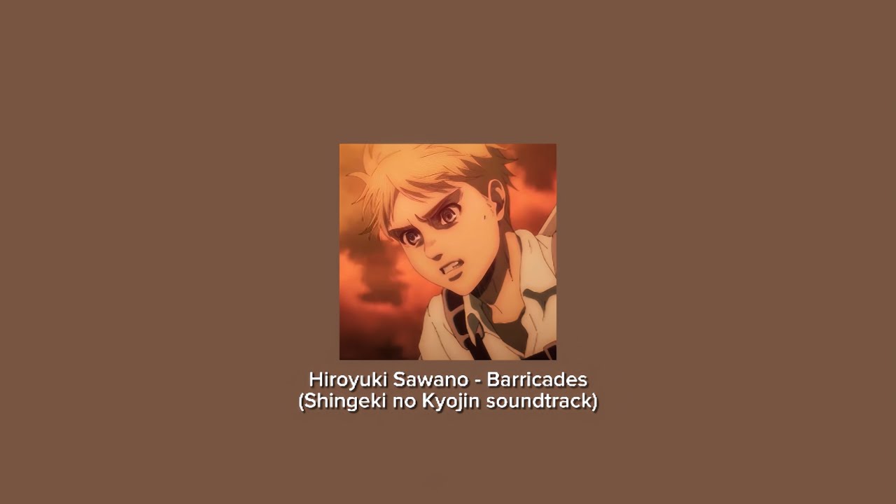 Hiroyuki Sawano - Barricades (Shingeki no Kyojin soundtrack) speed up🕊️ #speedupaudios #anime #snk