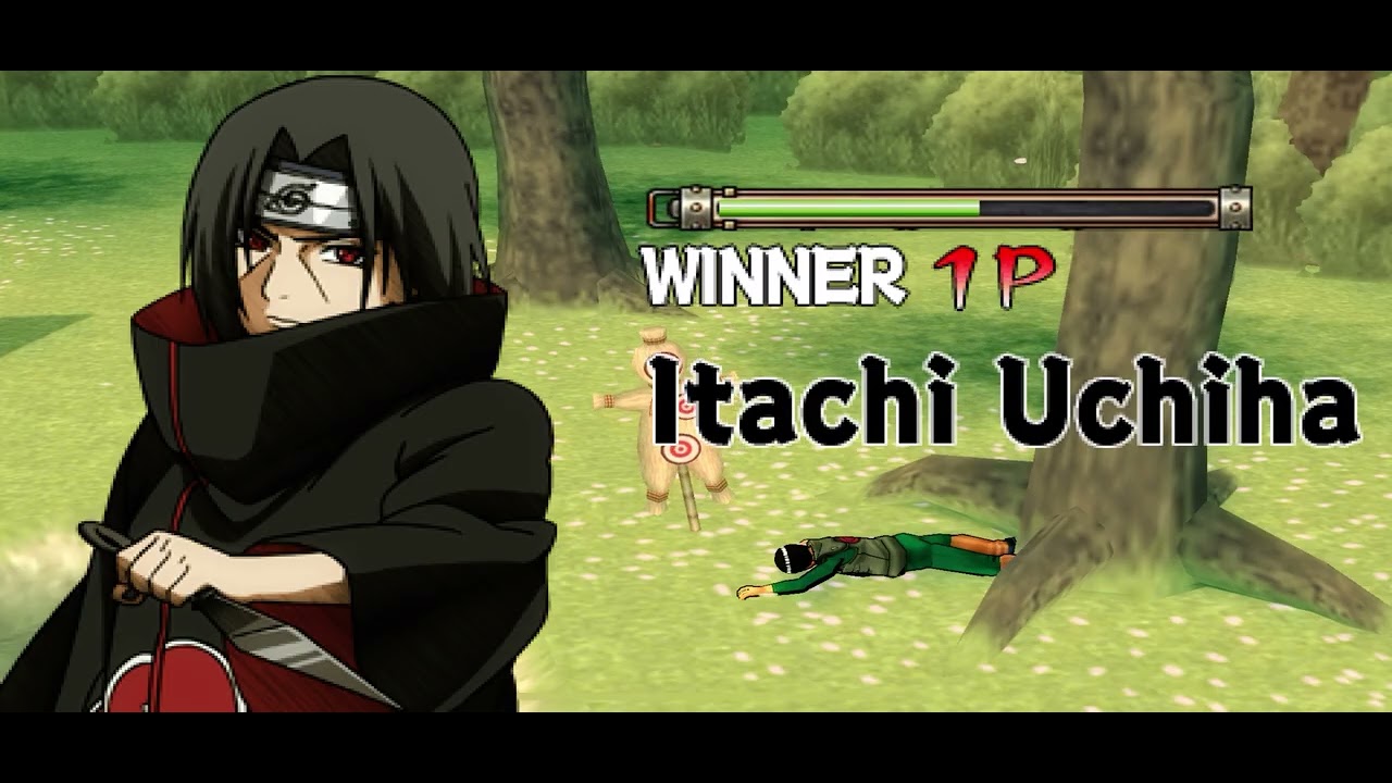 Naruto ultimate ninja heroes Sasuke ltachi ppsspp part 4