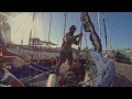 Filling holes in Fibreglass and Rigging for Lifting - Free Range Sailing Ep 68