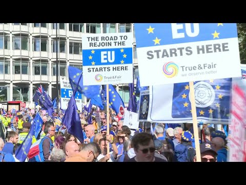 UK march to rejoin the European Union kicks off in London | AFP