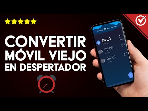 Cómo Convertir un Móvil Android o iPhone Viejo en un Despertador de Mesa Inteligente