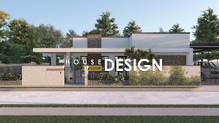 SIMPLE HOUSE DESIGN | 22.0m x 20.0m (440 sqm Lot area) | 3 BEDROOM