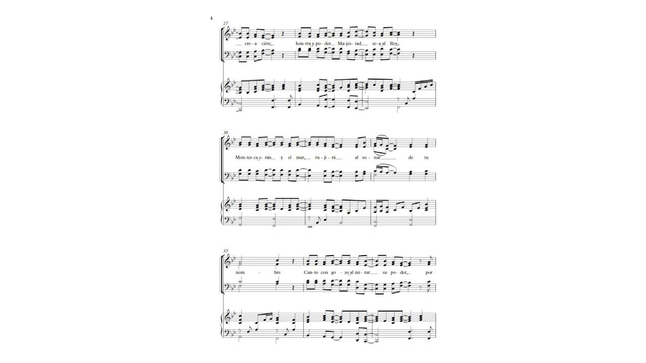 CANTA AL SEÑOR SATB (SHOUT TO THE LORD) LLOYD LARSON - YouTube