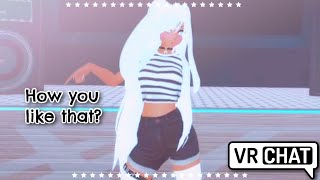 [VRCHAT Dance Practice #3] BLACKPINK - How You Like That  (VR fullbody tracking)