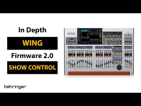 WING Firmware 2.0 Walkthrough: Showcontrol everything you need to know!