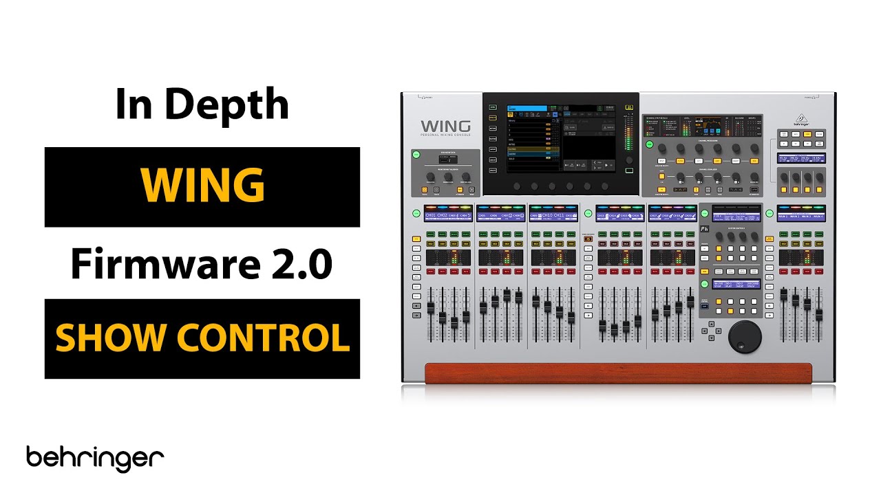 Behringer WING 48-channel Digital Mixer