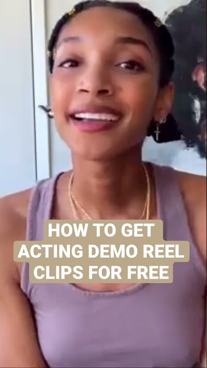ACTING DEMO REEL CLIPS FOR FREE #acting #actingdemoreelforbeginners #demoreelactorsexamples