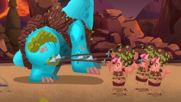 Dinosaurs v Cavemen Tower Defense Wars #11 Dino Bash (Game mod)