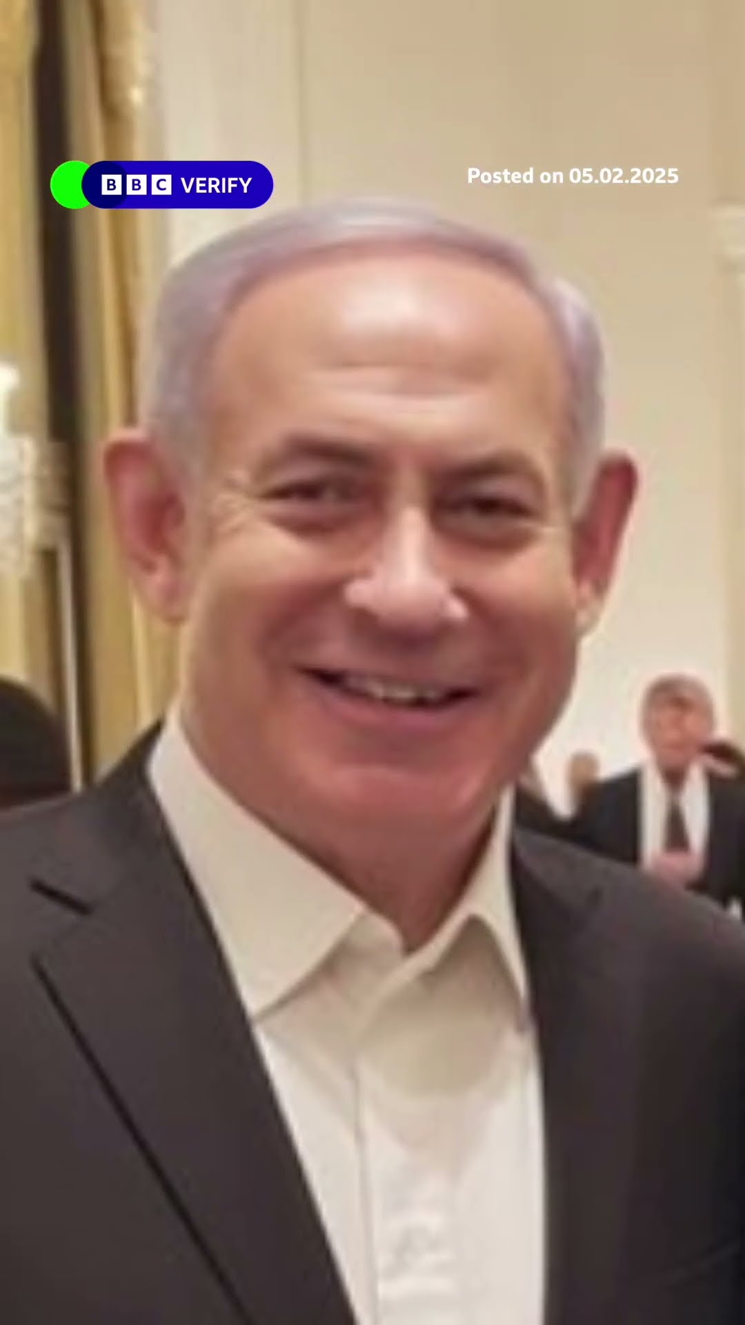 Why this image of Netanyahu, Trump and Musk is fake. #AI #BBCNews