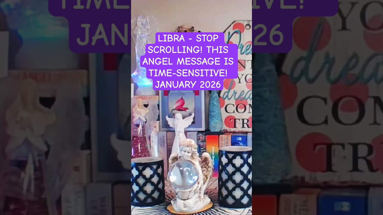 LIBRA - STOP SCROLLING! THIS ANGEL MESSAGE IS TIME-SENSITIVE! 