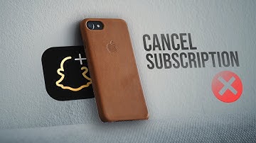 How to Cancel Snapchat+ Subscription (tutorial)