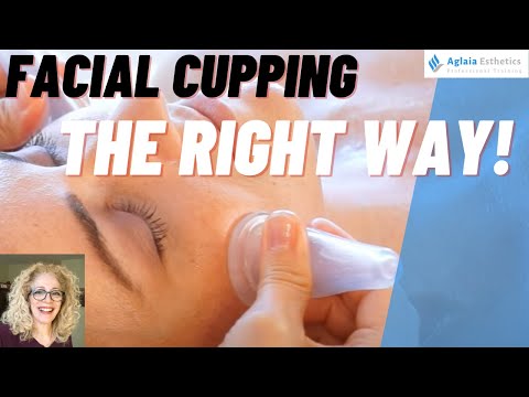 LYMPHATIC FACIAL CUPPING -THE RIGHT WAY ! (NATURAL  FACELIFT)