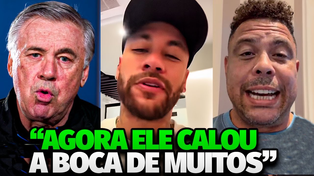 OLHA O QUE RONALDO E CASEMIRO FALARAM SOBRE SELEÇÃ0 BRASILEIRA E NEYMAR