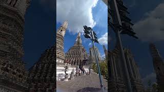 Wat Arun (Temple of Dawn) | Famous Temple in Thailand bangkok  watarun temple shortvideo