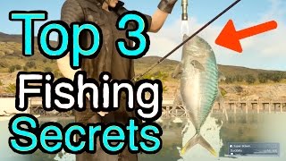 Final Fantasy XV: Top 3 Fishing Tips (FFXV)