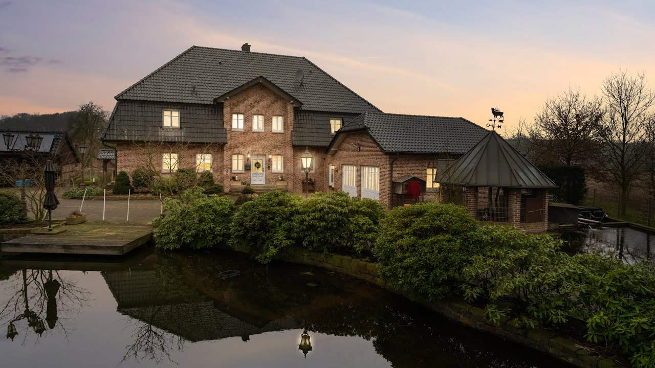 Ahaus Alstätte Prachtvolles Anwesen mit Schwimmteich in idyllischer